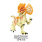 Jurassic Dinosaur Building Blocks Set - Raptor and T-Rex Figure Bricks