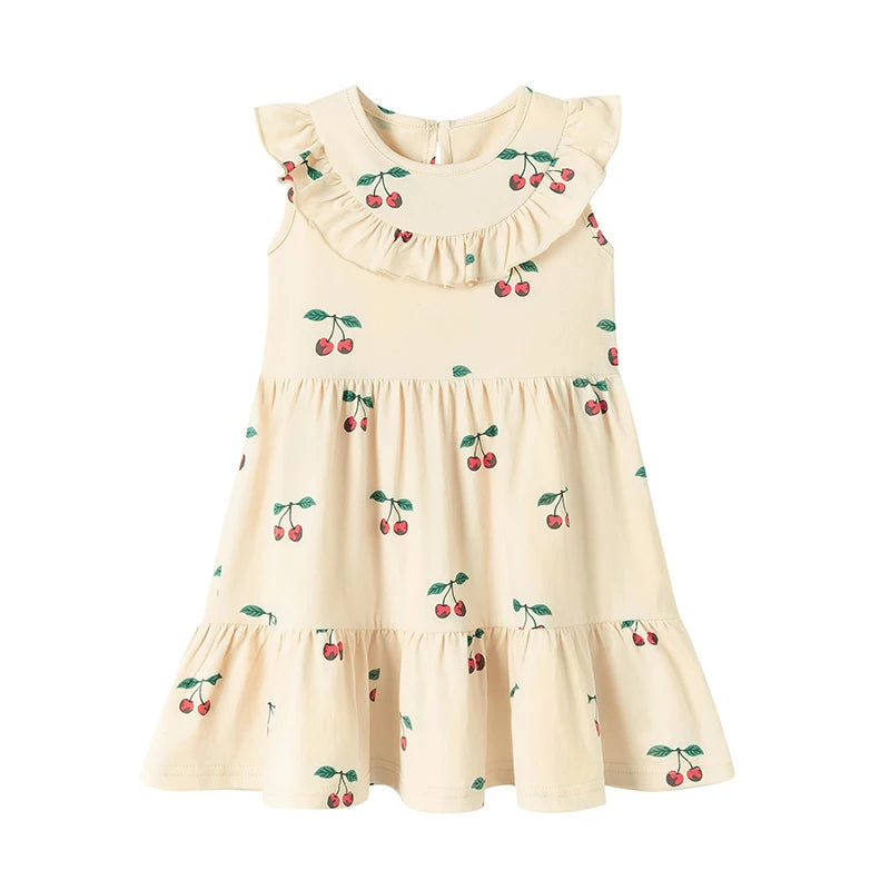 Baby Girls Cotton Summer Dress - Lovely Toddler Style