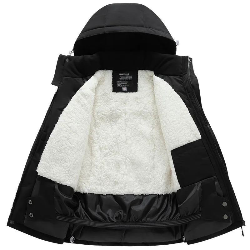 Kids Waterproof Windproof Ski Suit - Warm Snow Play Coat