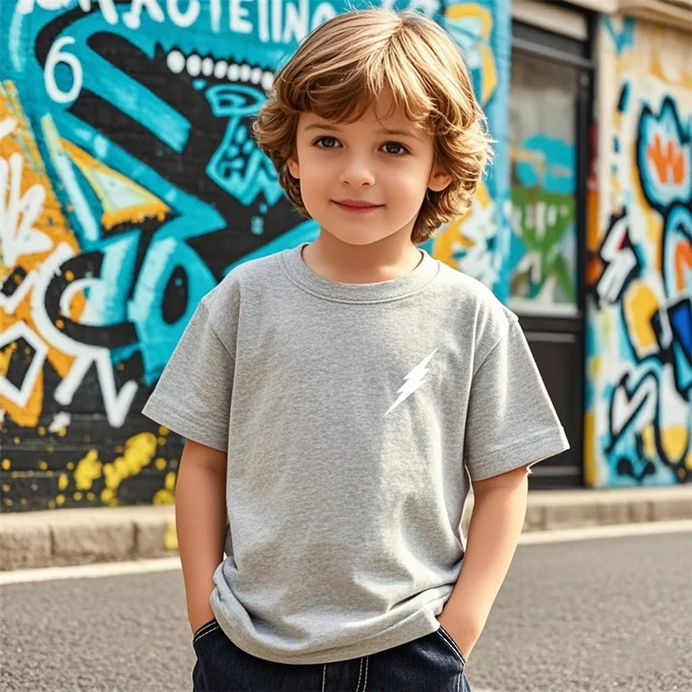 Teen Boys Headphone Print T-Shirt - Cotton Blend DJ Graphic Tee