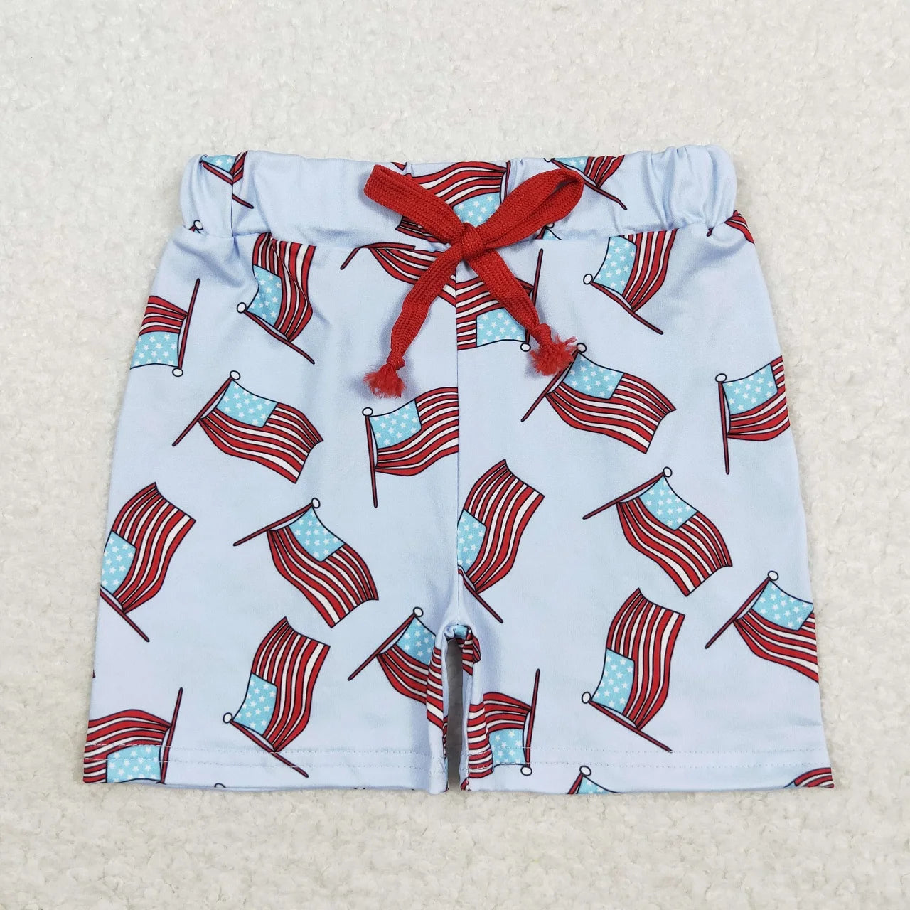 Toddler Boys Camo Pocket Shorts - Elastic Waist Summer Pant