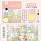 Reusable Watercolor Coloring Book Painting Kit