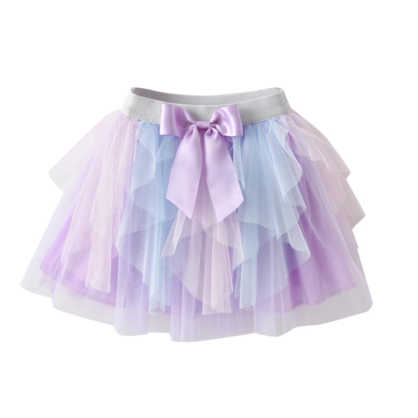 Girls Layered Mesh Ballet Tutu Skirt - Party Dance Style