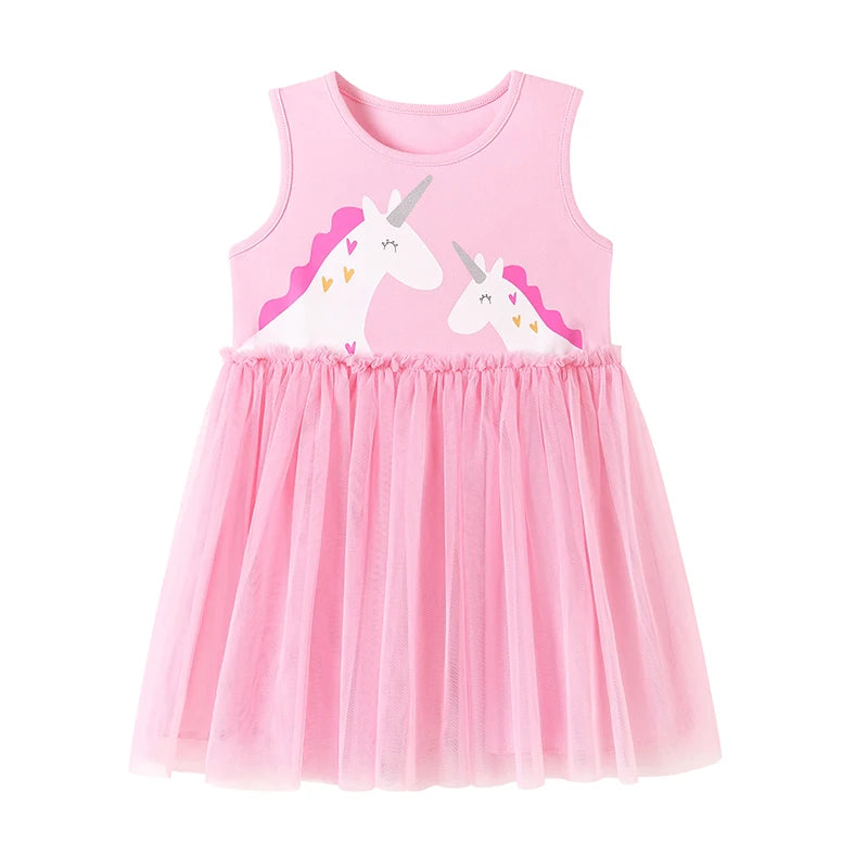 Baby Girls Cotton Summer Dress - Lovely Toddler Style