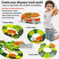 Dinosaur Flexible Race Track Set - Flash Light Car Educational Toy
