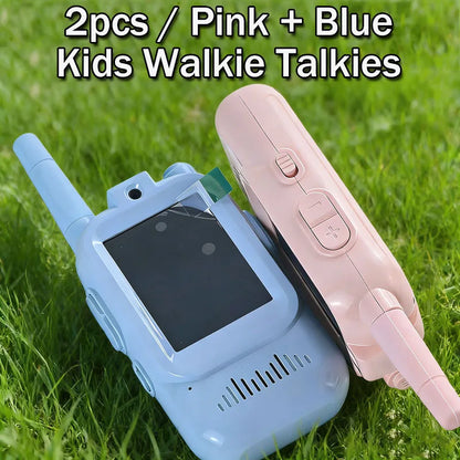 Rechargeable Kids Video Walkie Talkie Set