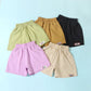 Kids Quick-Dry Cotton Loose Shorts - Korean Five-Quarter Style