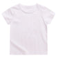 Kids Donut Graphic T-Shirt - Cotton Summer Short Sleeve Top