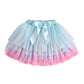 Girls Layered Mesh Ballet Tutu Skirt - Party Dance Style