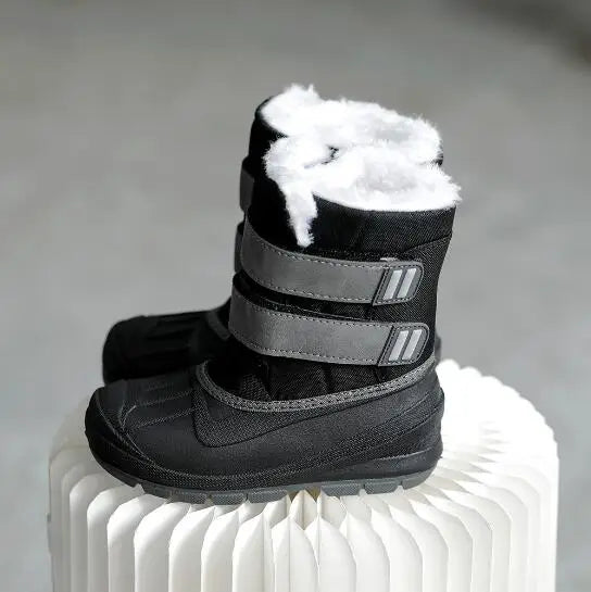 Kids High Top Warm Waterproof Snow Boots