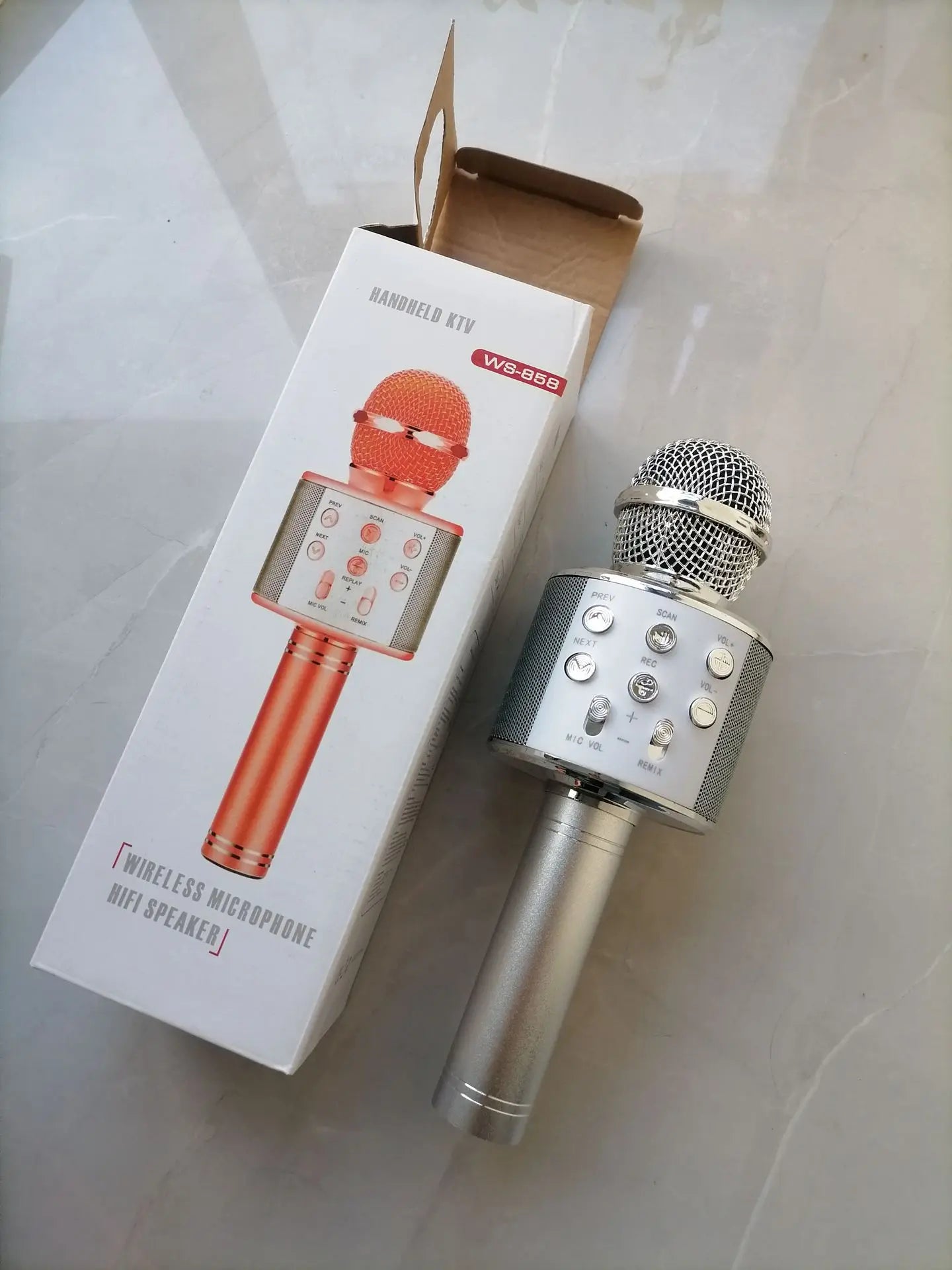 K12 Wireless Bluetooth Karaoke Microphone