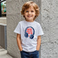 Teen Boys Headphone Print T-Shirt - Cotton Blend DJ Graphic Tee