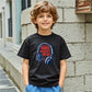 Teen Boys Headphone Print T-Shirt - Cotton Blend DJ Graphic Tee