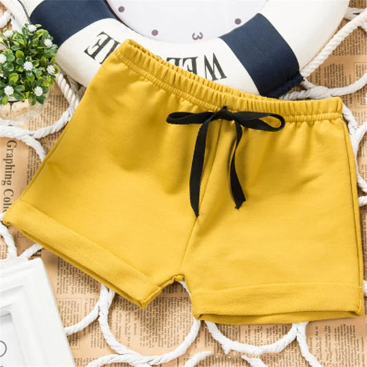 Baby Kids Cotton Beach Shorts - Soft Summer Sports Pant
