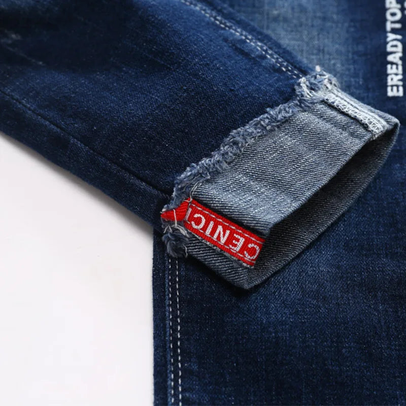 Boys Classic Denim Jeans - Slim Casual Bottoms for Kids