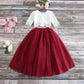 Girls Lace Top and Long Skirt Summer Outfit Set