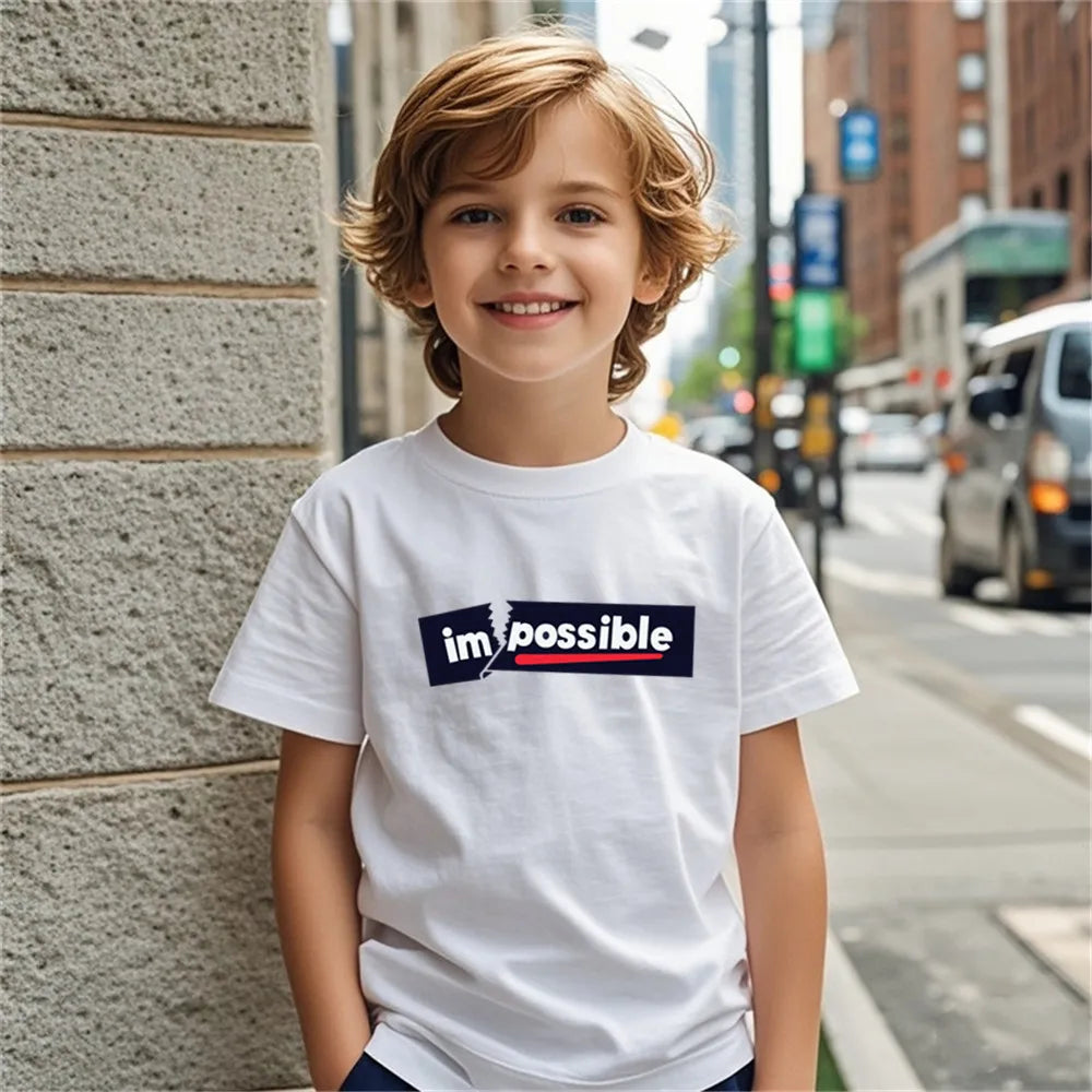 Teen Boys Headphone Print T-Shirt - Cotton Blend DJ Graphic Tee