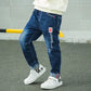 Boys Classic Denim Jeans - Slim Casual Bottoms for Kids