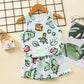 Kids Sleeveless Cotton Pajama Set - Summer Sleepwear
