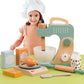Wooden Pretend Play Kitchen Toy Set