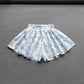 Girls Floral Wide Leg Summer Culotte Shorts