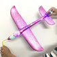 Foam Plane Glider Toy - 33/50CM Hand Throw Outdoor Airplane