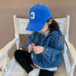 Girls Denim Hooded Jacket - Korean Zipper Coat