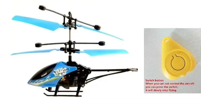 Mini Infrared Induction RC Drone - Flashing Light Helicopter Toy