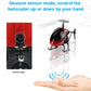 Mini Infrared Induction RC Drone - Flashing Light Helicopter Toy