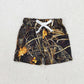 Toddler Boys Camo Pocket Shorts - Elastic Waist Summer Pant