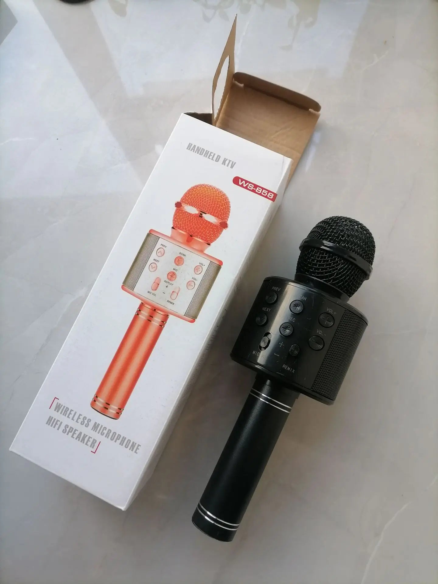 K12 Wireless Bluetooth Karaoke Microphone
