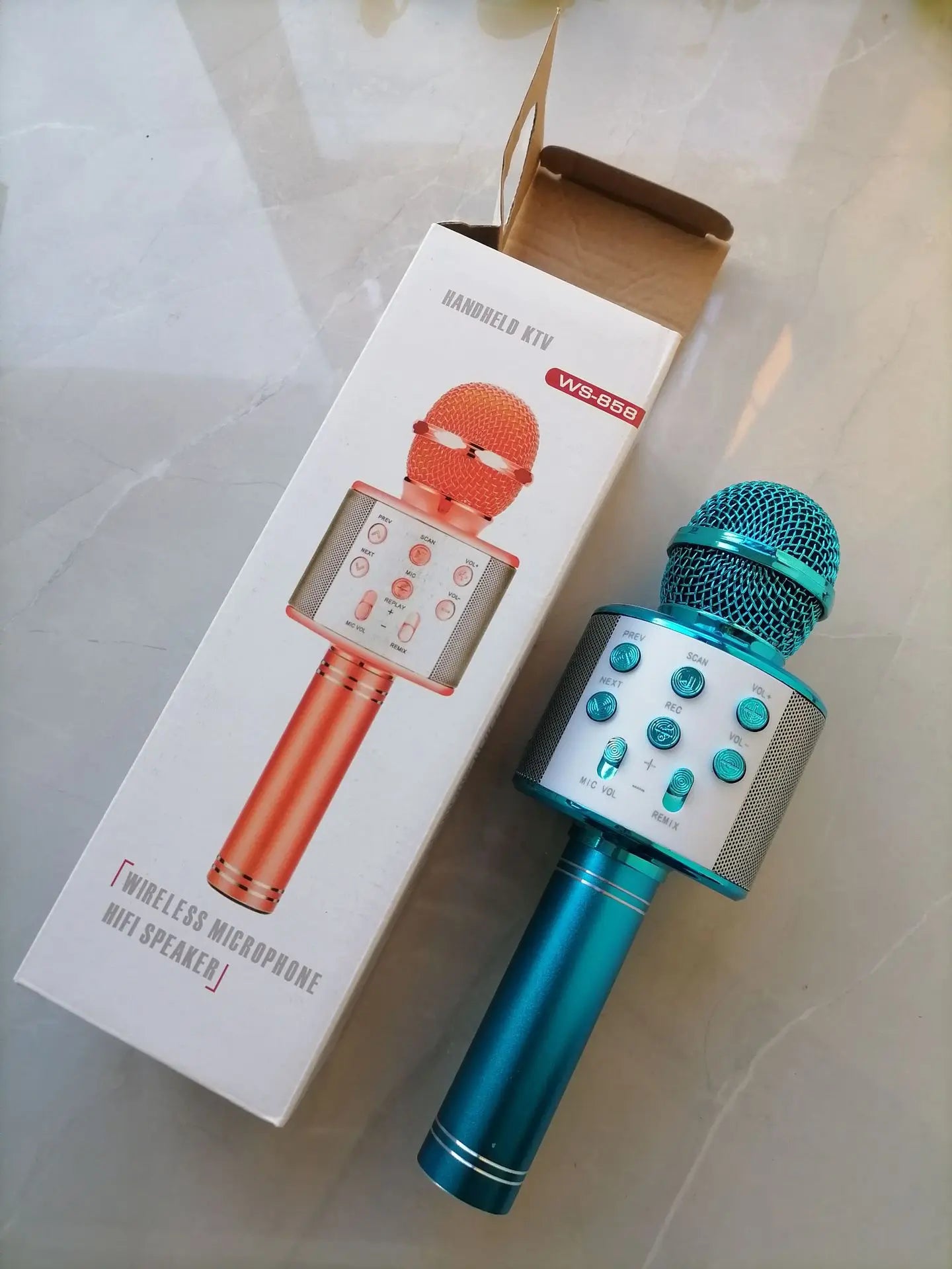 K12 Wireless Bluetooth Karaoke Microphone