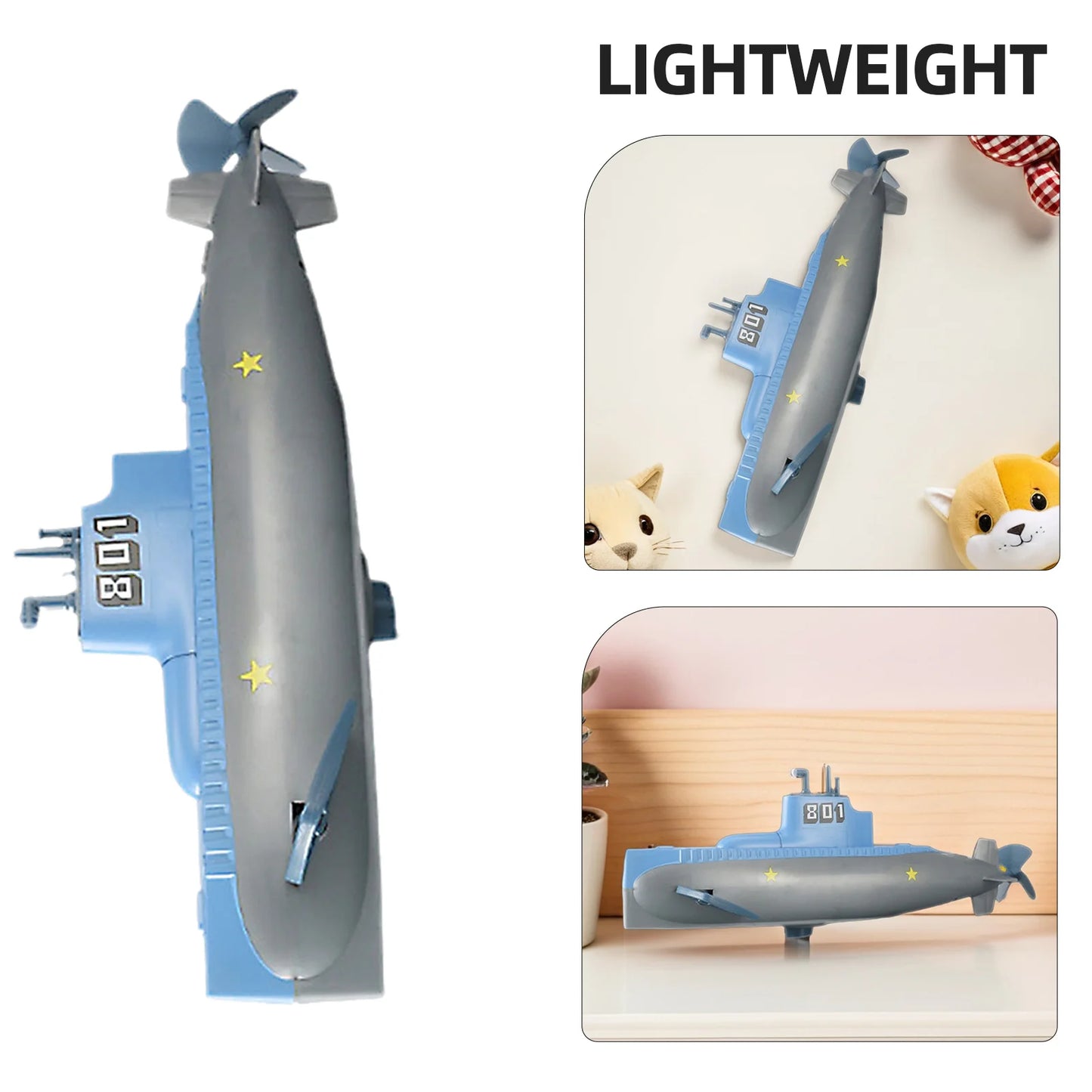 Baby Submarine Bath Toy - Floating Pool and Shower Plaything