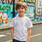 Teen Boys Headphone Print T-Shirt - Cotton Blend DJ Graphic Tee