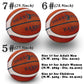 Silent Indoor Basketball With Cover - PU Foam Quiet Dribble Ball