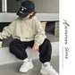 Boys Hooded Sweatshirt - Loose Long Sleeve Pullover Top