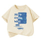 Boys Car Cartoon T-Shirt - Loose Short Sleeve Summer Tee