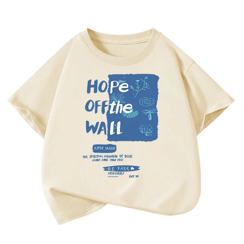 Boys Car Cartoon T-Shirt - Loose Short Sleeve Summer Tee