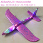 Foam Plane Glider Toy - 33/50CM Hand Throw Outdoor Airplane