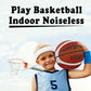 Silent Indoor Basketball With Cover - PU Foam Quiet Dribble Ball