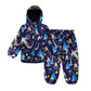 Kids Waterproof Hoodie Coat and Pants Set - Warm Rain Outfit