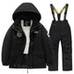 Kids Waterproof Windproof Ski Suit - Warm Snow Play Coat