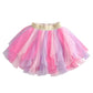 Girls Layered Mesh Ballet Tutu Skirt - Party Dance Style