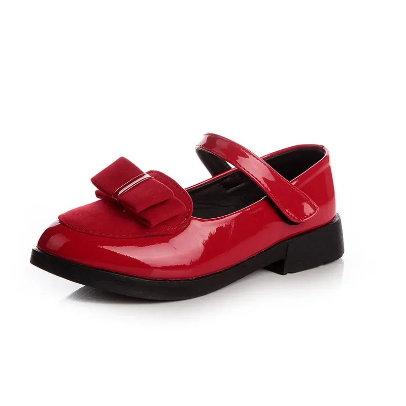 Girls Bow Knot Mary Jane Flat Shoes
