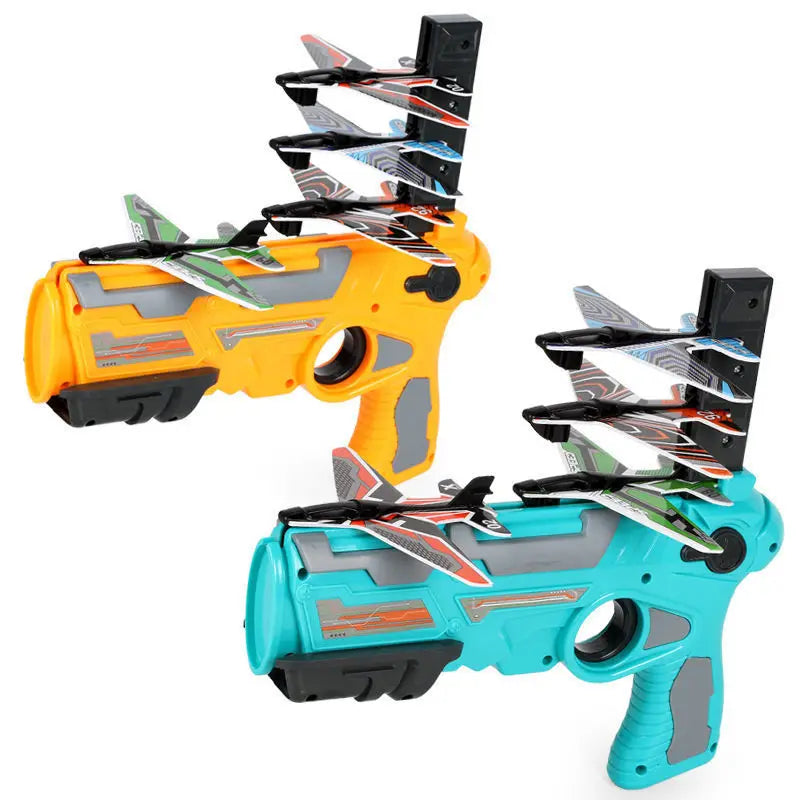 Kids Ejection Aircraft Shooting Game - Outdoor Parent-Child Toy