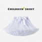 Girls Fluffy Tulle Tutu Skirt for Parties and Ballet