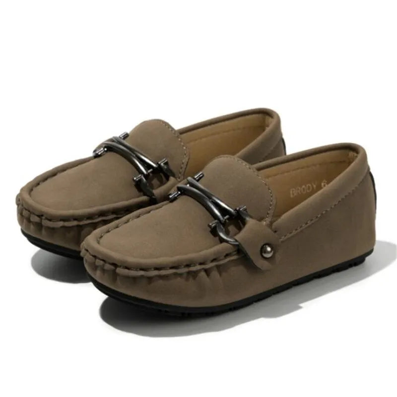 Kids Soft Slip-On Loafers - Casual Autumn Flats