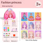 Princess DIY Makeup Coloring Art Set