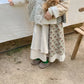 Girls Patchwork Shirt Coat or Skirt Set - Mom Daughter Style