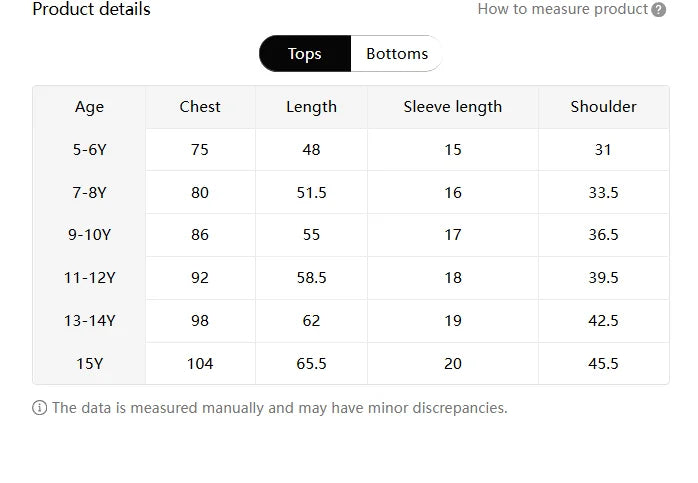 Kids Number Graphic T-Shirt - Loose Short Sleeve Summer Top